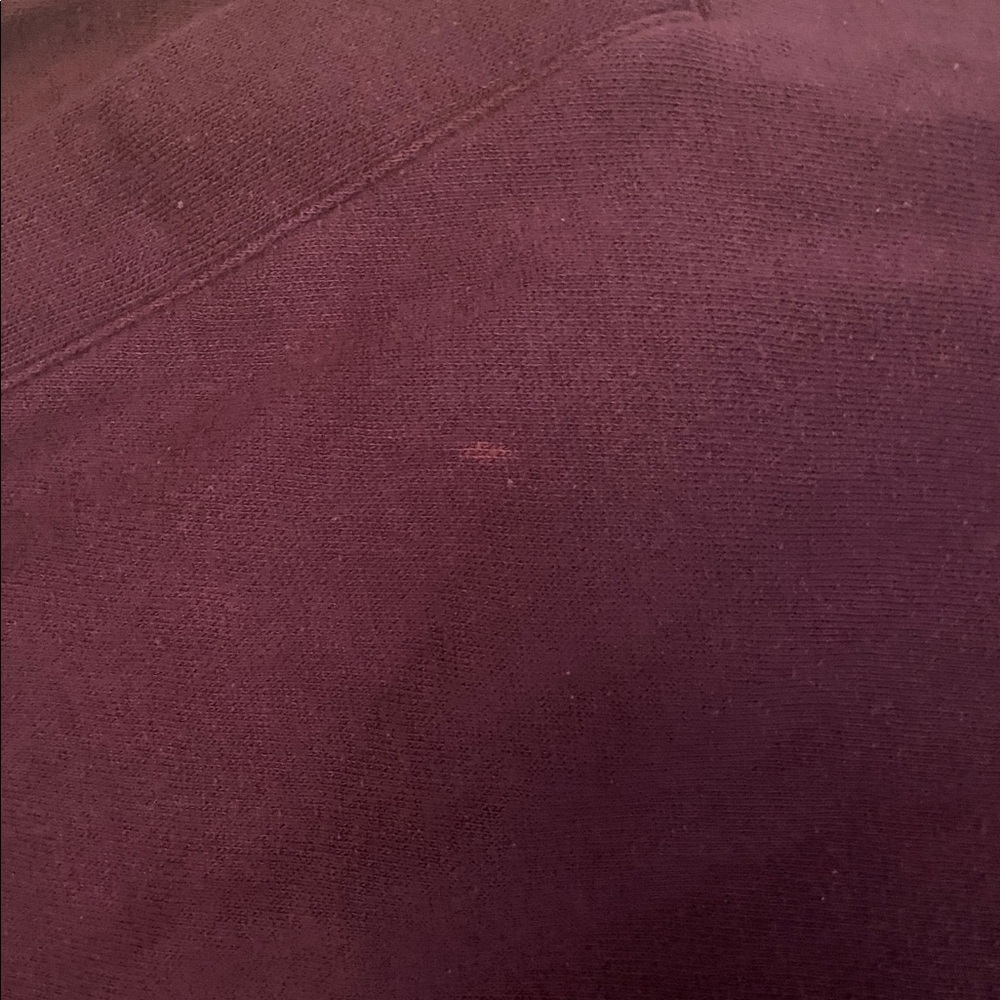 PINK Victoria's Secret Maroon Logo Pajama Set with White Script - Picture 6 of 7